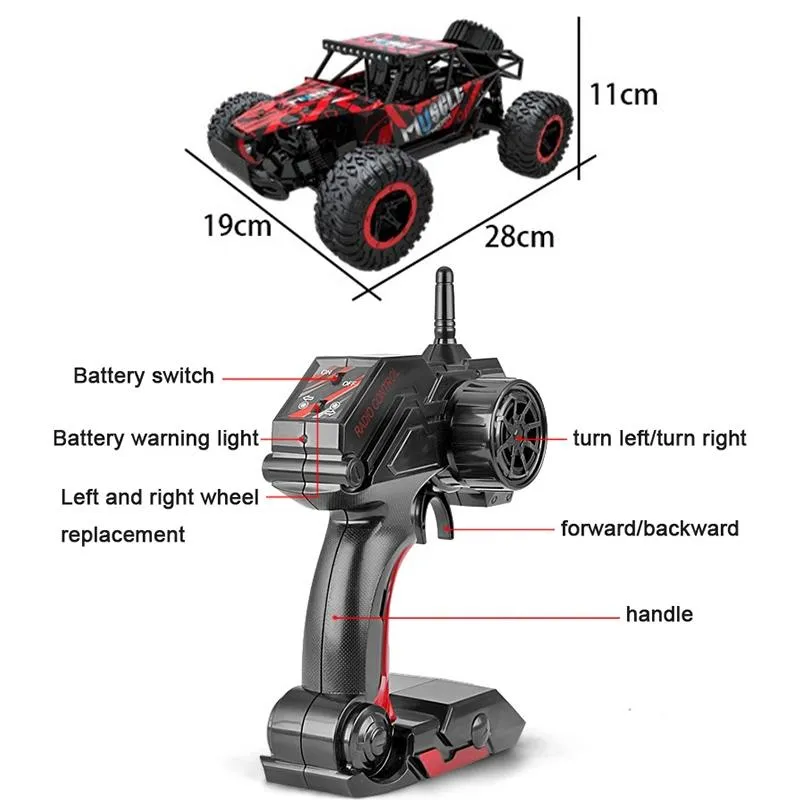 1 16 Off-road Rc Drift Car with 2.4g Wireless Remote Control