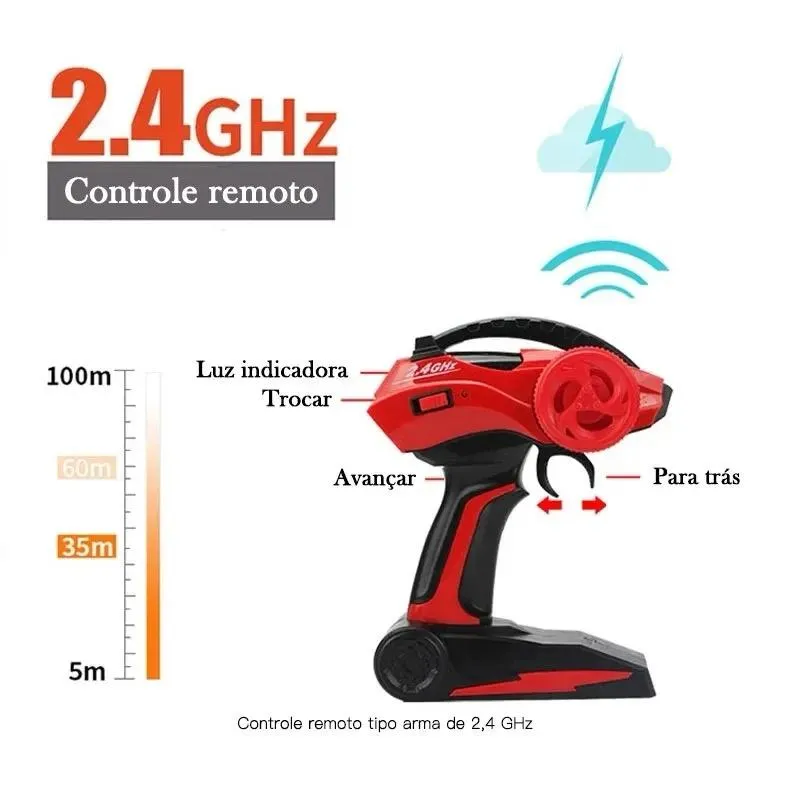 4WD 1:12 Climbing Car 2.4GHz Double Motors Drive Carro Remote Control Model Off-Road Vehicle (37cm)