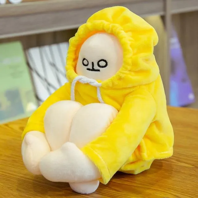 Cute Moody Banana Stuffed Toy Kawaii Plushies