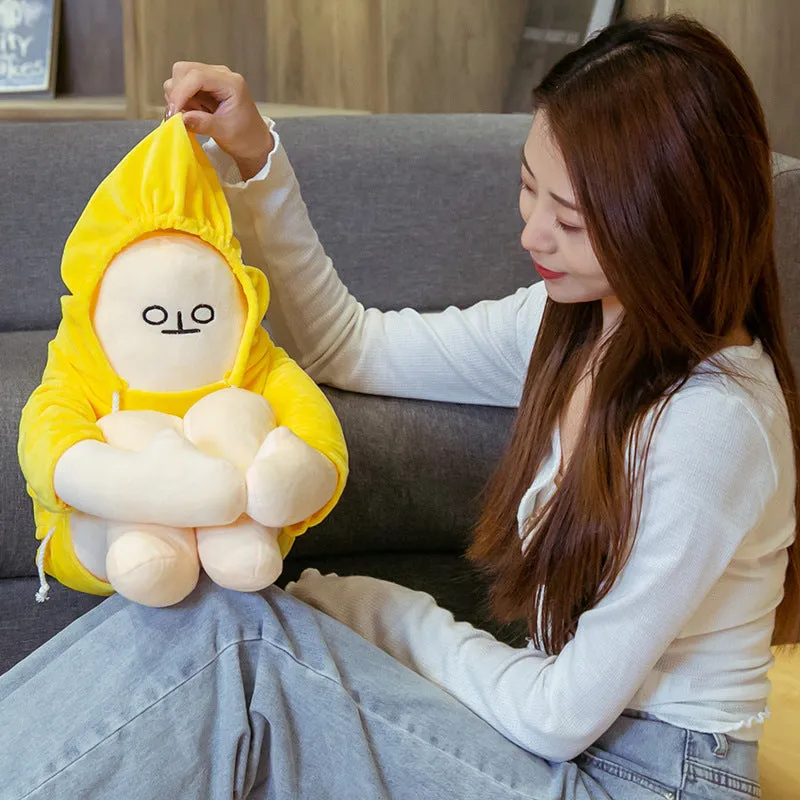 Cute Moody Banana Stuffed Toy Kawaii Plushies