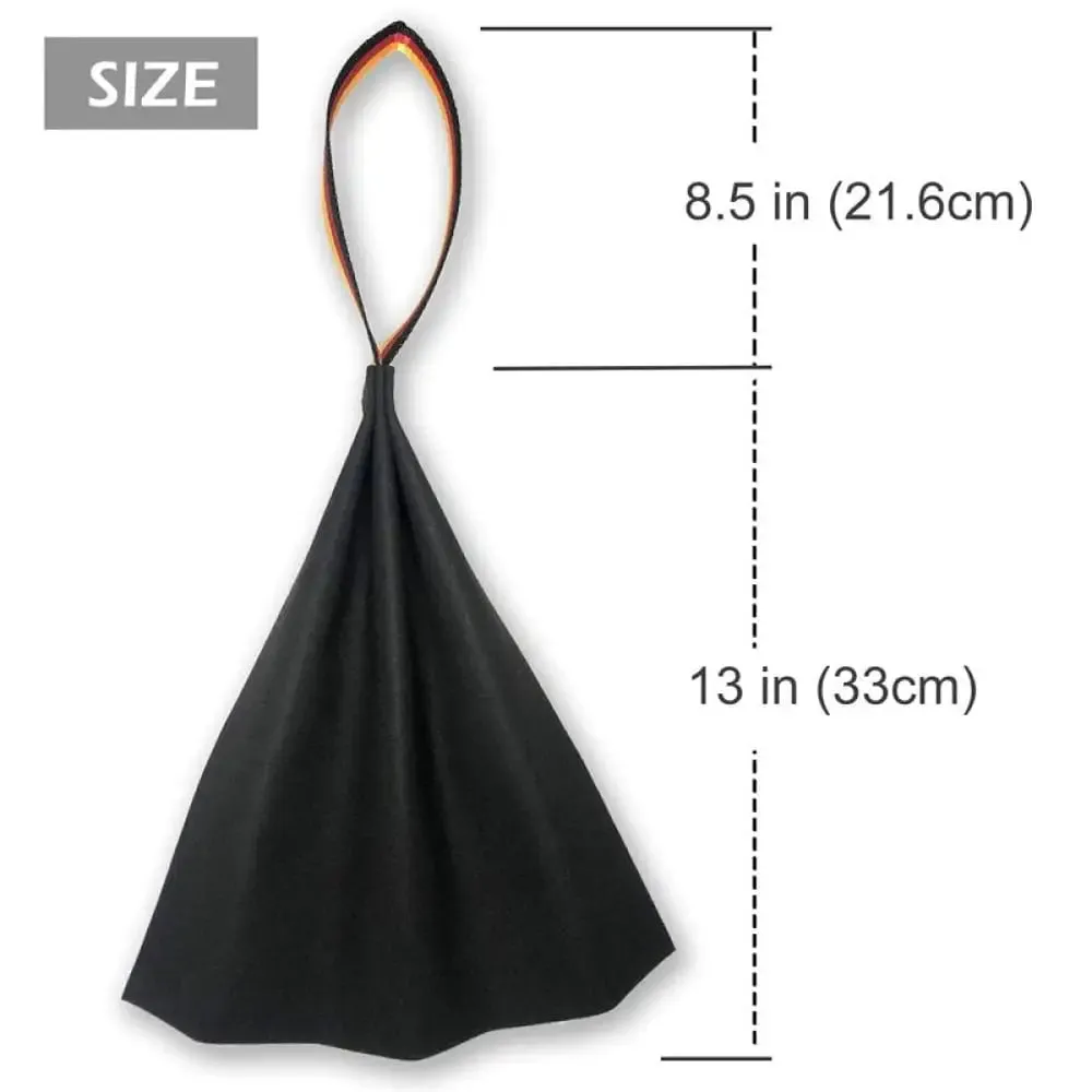 Durable Dog Chew Handle Leather Rag Toy for Pet Training Drive Bite Grip