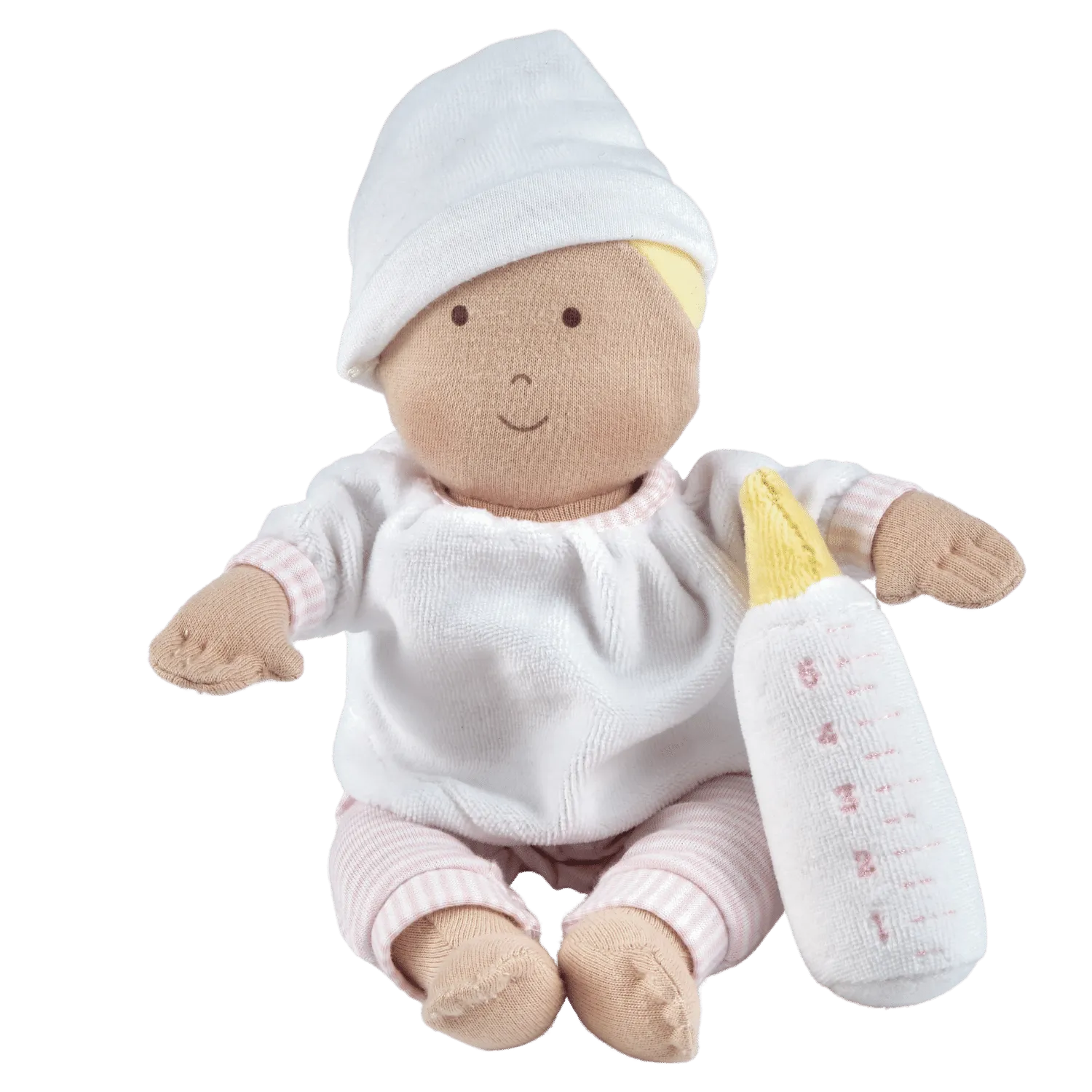 Grace - Baby Soft Doll with Carry Cot and Blanket