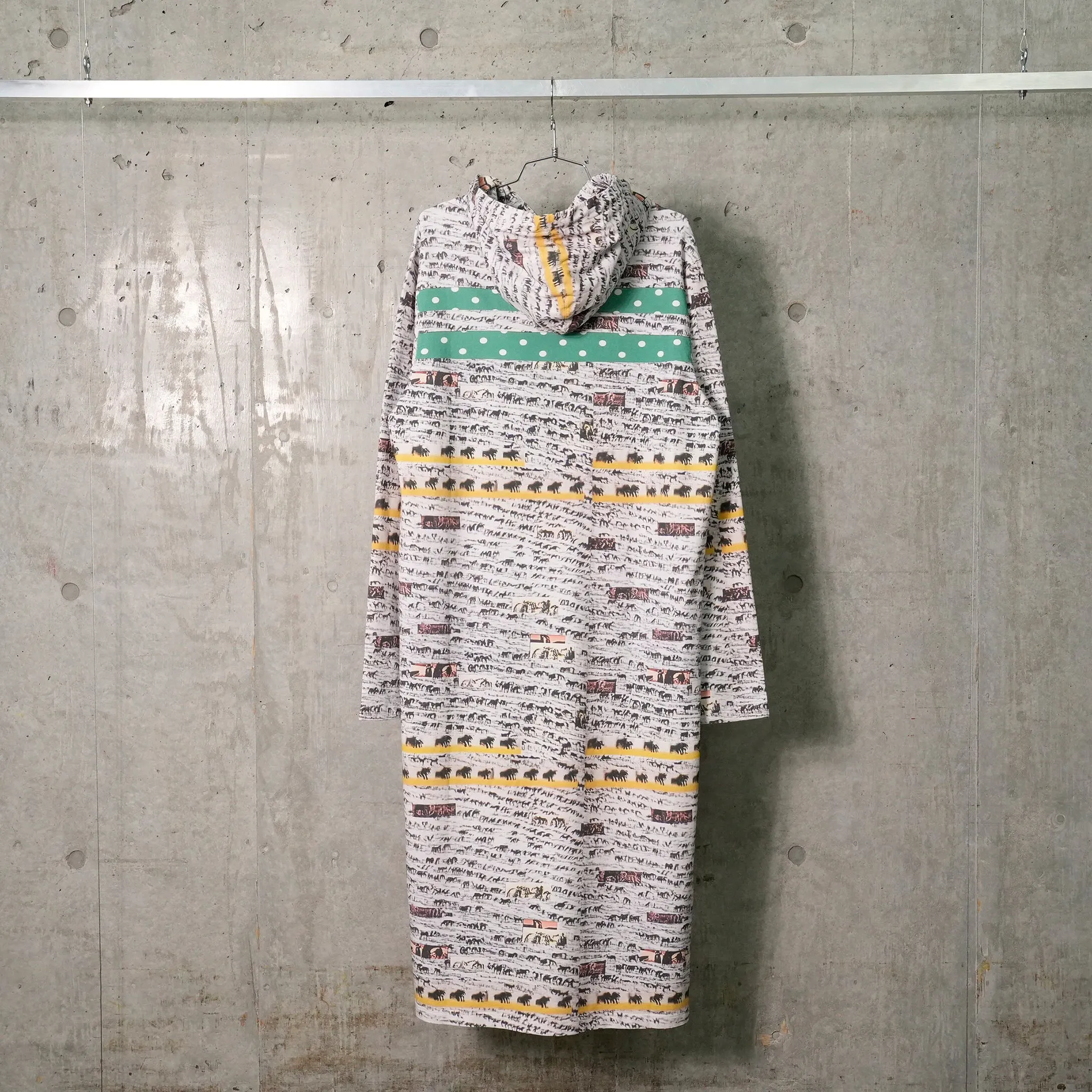 LONG TASILI HOODIE / TASILI POLKA