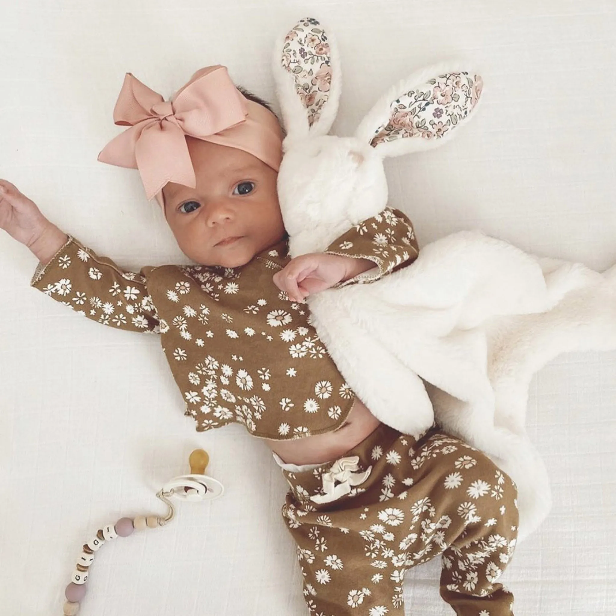 Mon Ami Princess Bunny Security Blanket
