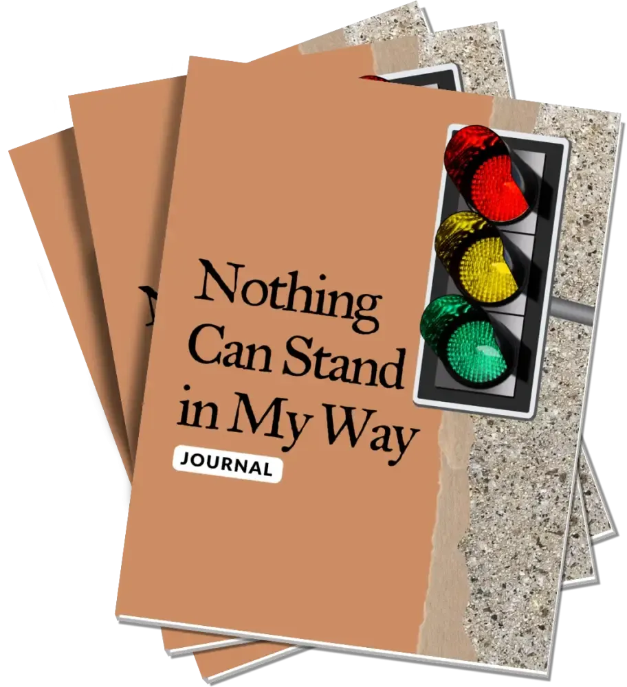 "Nothing Can Stand in My Way" Printable Journal with Private Label Rights