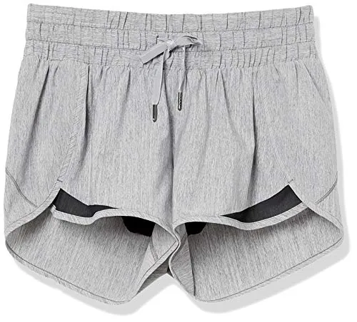 Short de Course Tiss Coupe Classique avec Ceinture Fronce