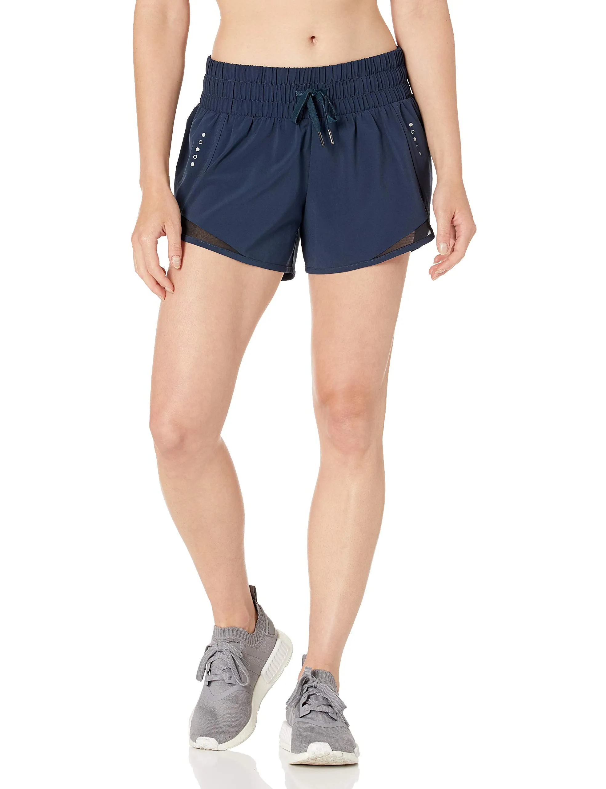 Short de Course Tiss Coupe Classique avec Ceinture Fronce