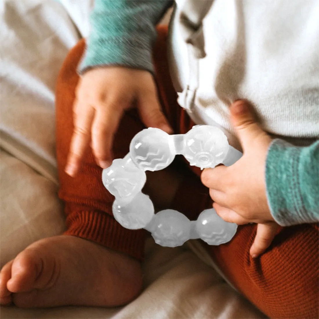 Silicone Ring Teether by Green Sprouts